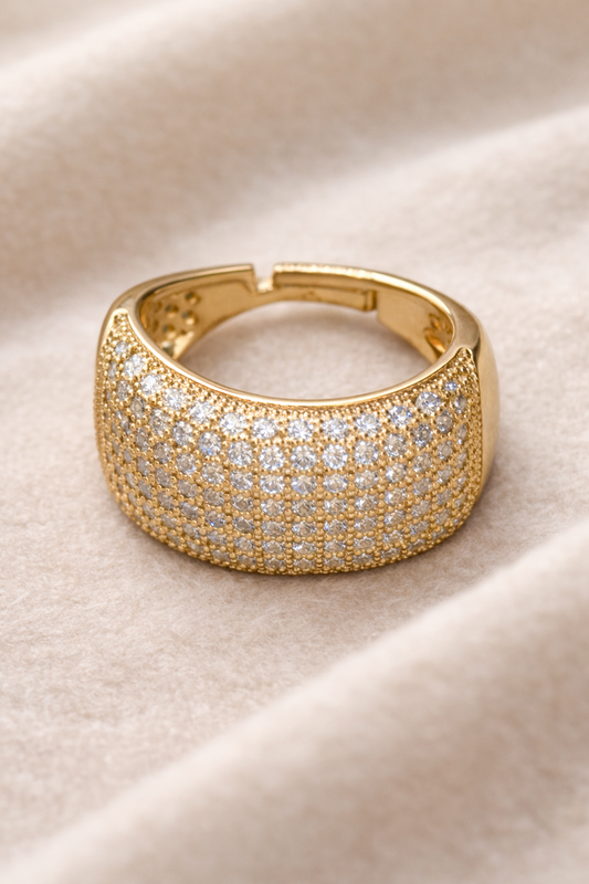 Royal Gold Sparkle Ring ✨💛