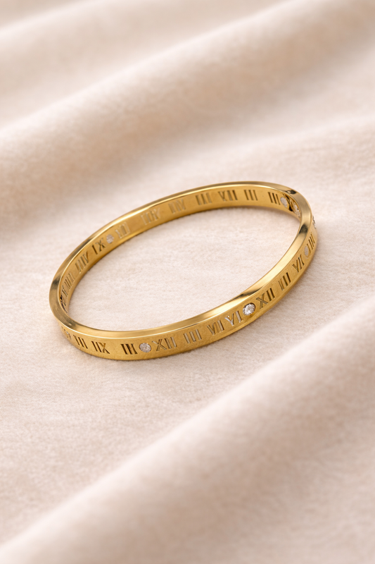 A golden reminder that every moment matters.
