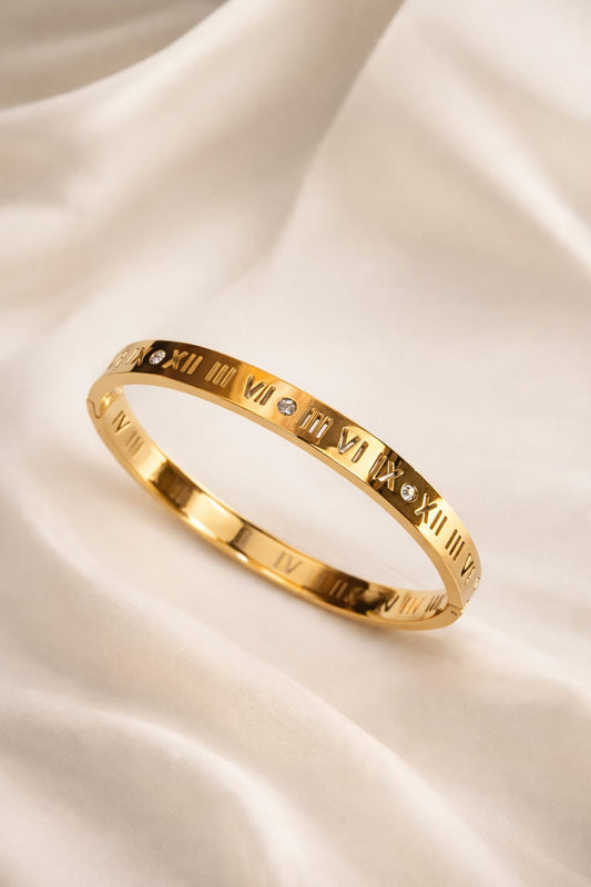 A golden reminder that every moment matters.